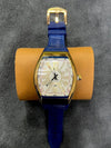 Franck Muller – White  Dial with Gold Case & Blue Leather Strap - ZS BRAND
